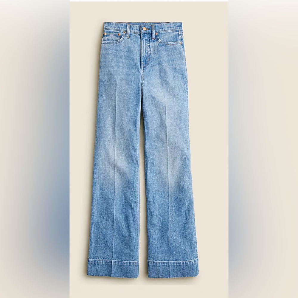 J. Crew Denim trouser in Chambray Blue wash size 28 NWOT